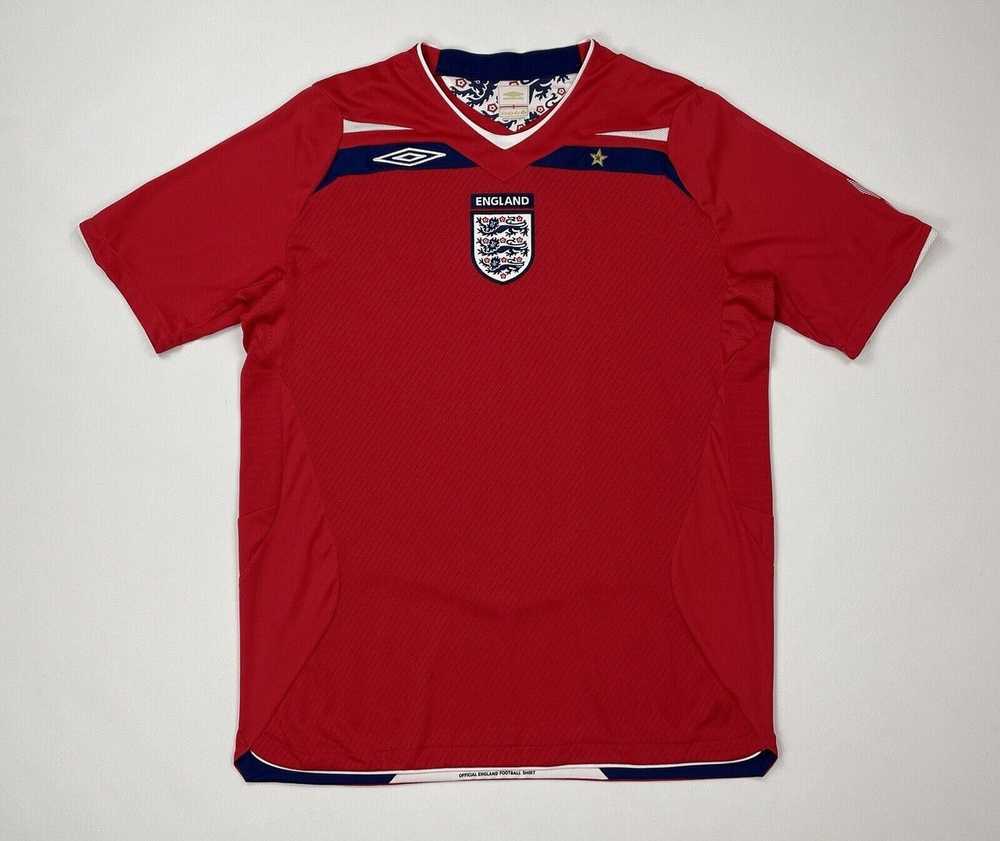 Soccer Jersey × Umbro × Vintage VINTAGE ENGLAND 2… - image 1