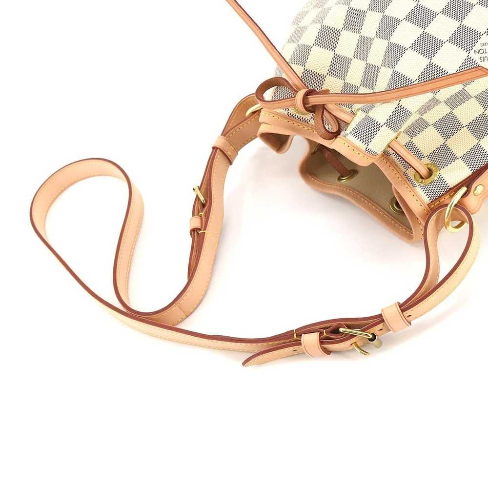 Louis Vuitton Louis Vuitton Damier Azur Noe BB Sh… - image 5