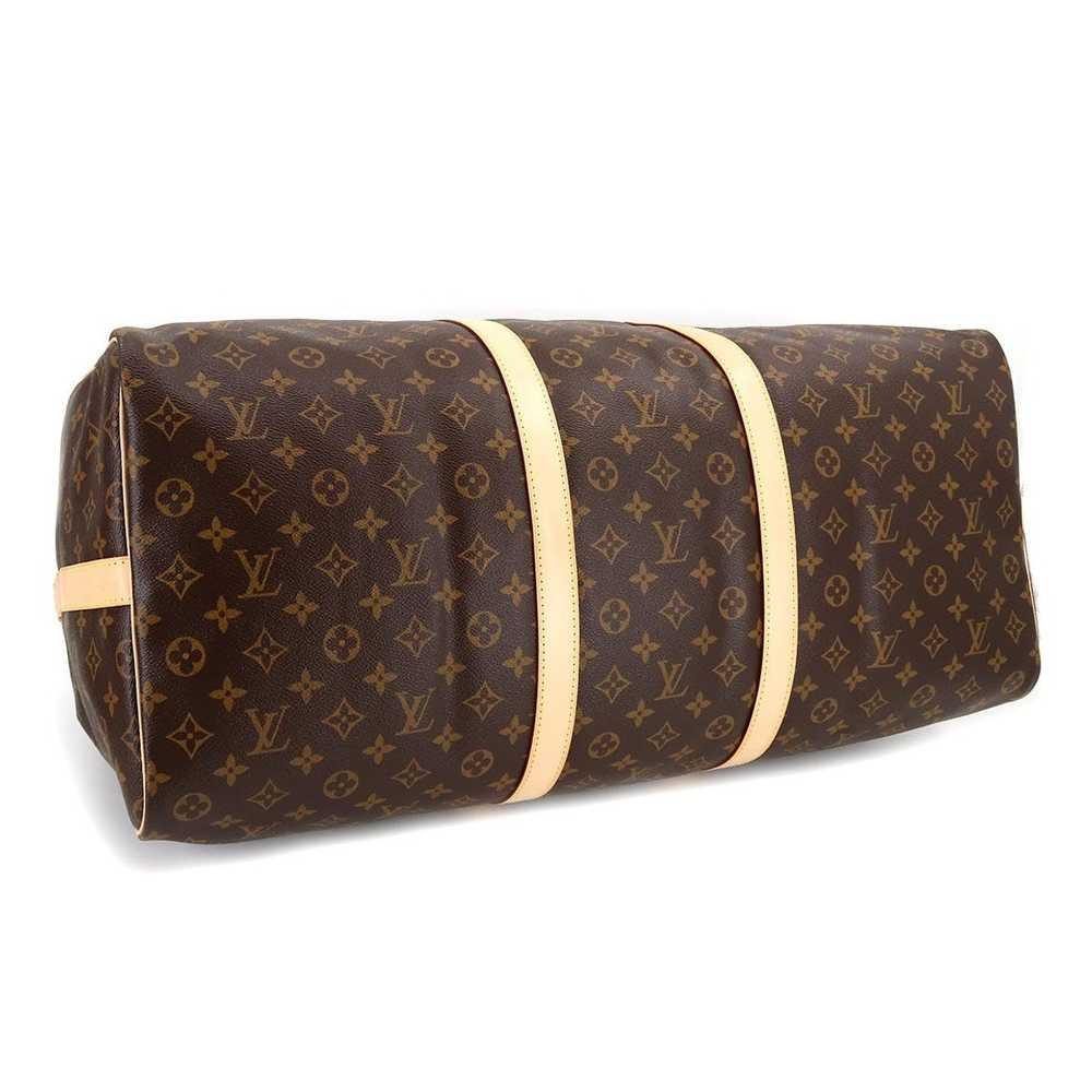 Louis Vuitton Louis Vuitton Monogram Keepall Band… - image 4