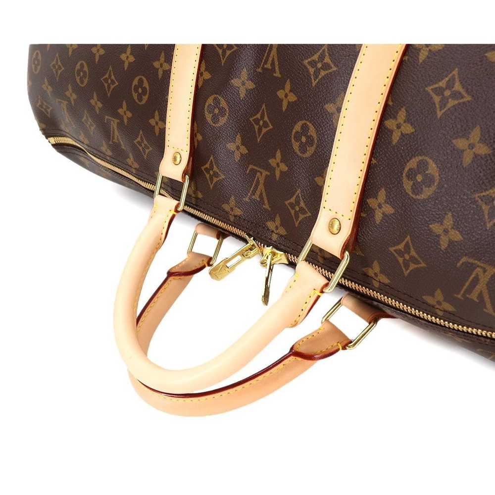 Louis Vuitton Louis Vuitton Monogram Keepall Band… - image 5