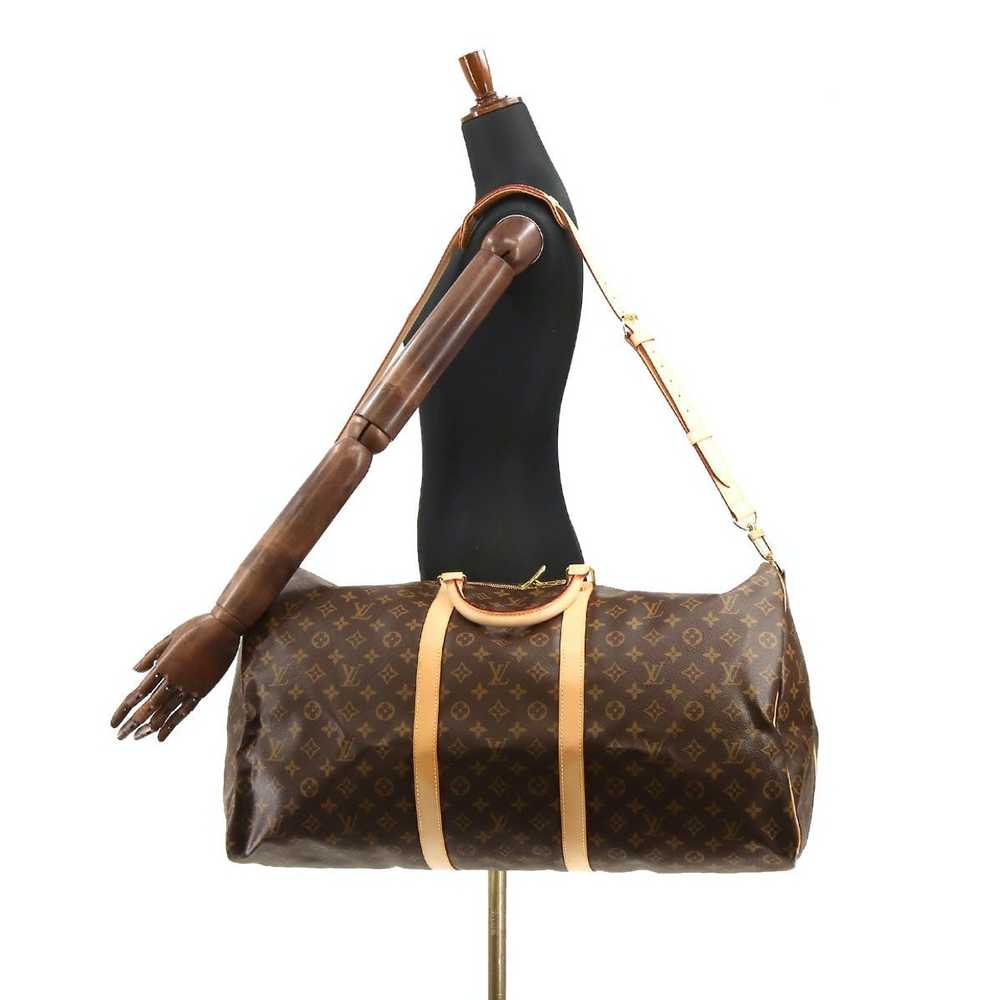 Louis Vuitton Louis Vuitton Monogram Keepall Band… - image 8