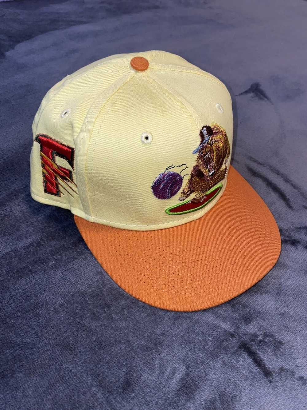 Fresno Grizzlies Taco Tuesday New Era Fitted Baseball Hat Cap 6 7/8 rare