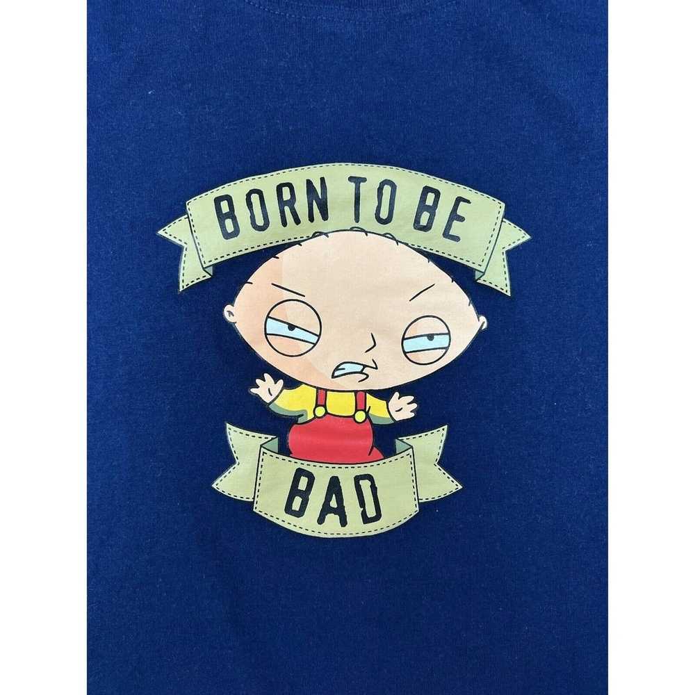 Y2K 2000s Stewie Griffin Family Guy Chicago White Sox Cubs T-Shirt Vintage