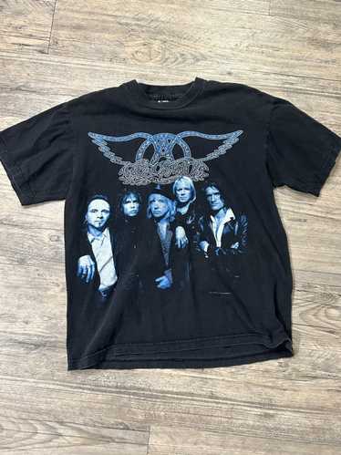 Vintage Vintage Aerosmith “Nine Lives” Concert Tour T… - Gem