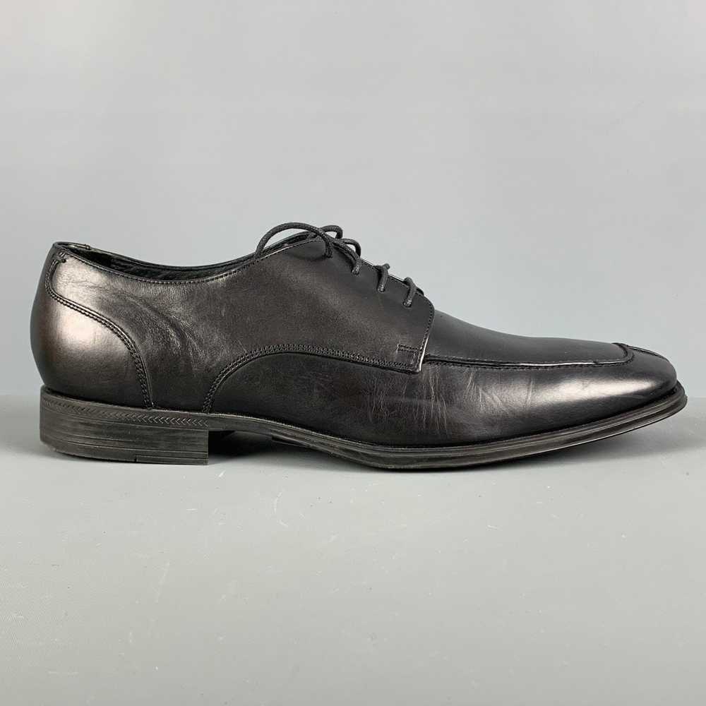 Cole Haan Black Leather Split Toe Lace Up Shoes - image 2