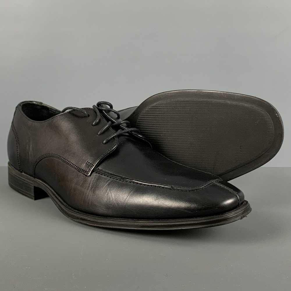 Cole Haan Black Leather Split Toe Lace Up Shoes - image 5