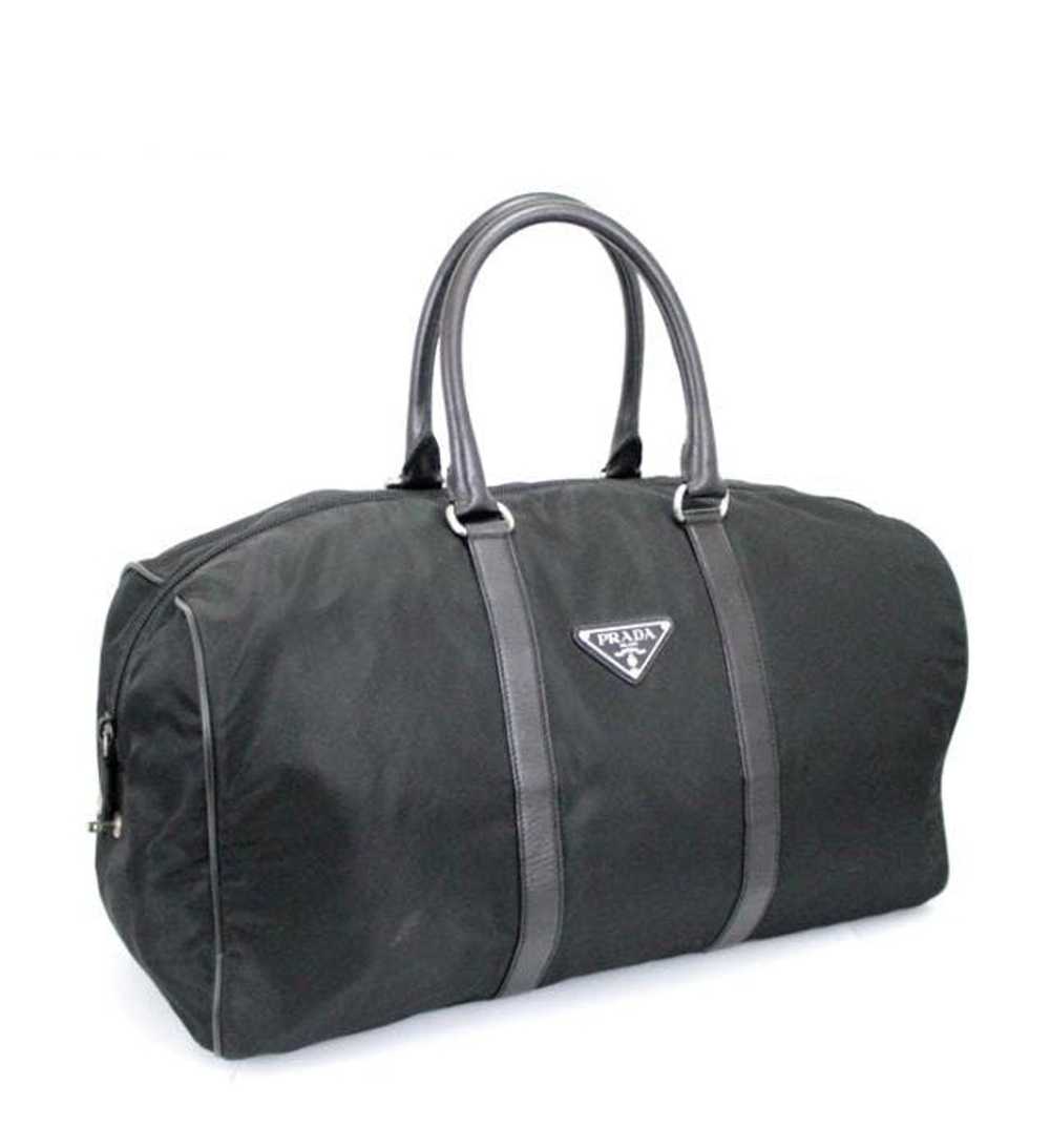Prada Prada Shoulder Bag Triangle Nylon Black - image 1