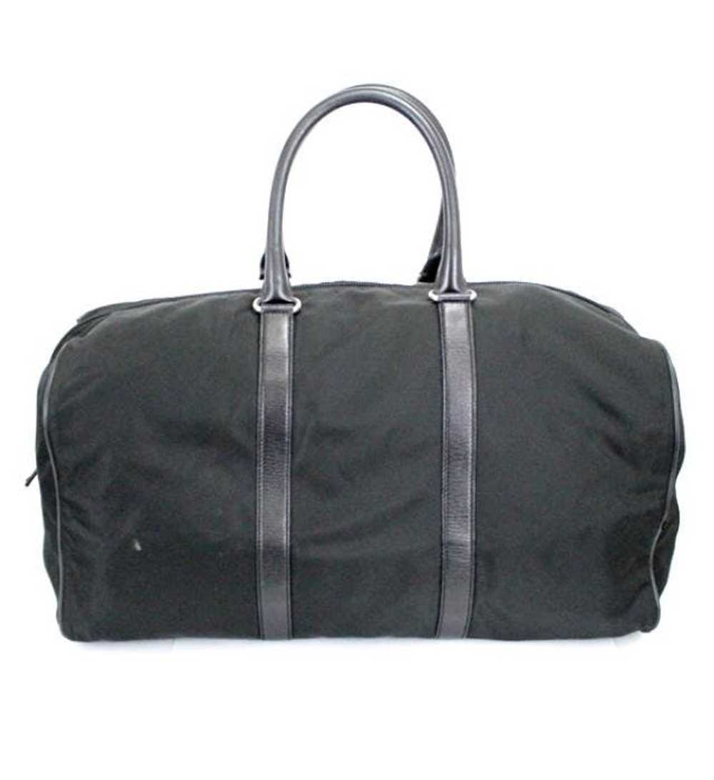 Prada Prada Shoulder Bag Triangle Nylon Black - image 2