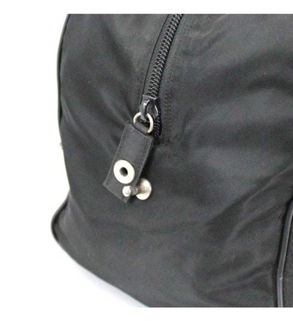 Prada Prada Shoulder Bag Triangle Nylon Black - image 4