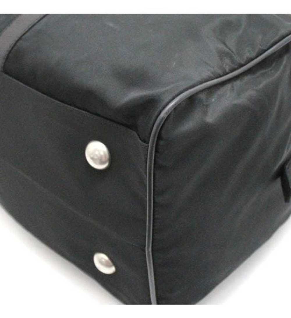 Prada Prada Shoulder Bag Triangle Nylon Black - image 6