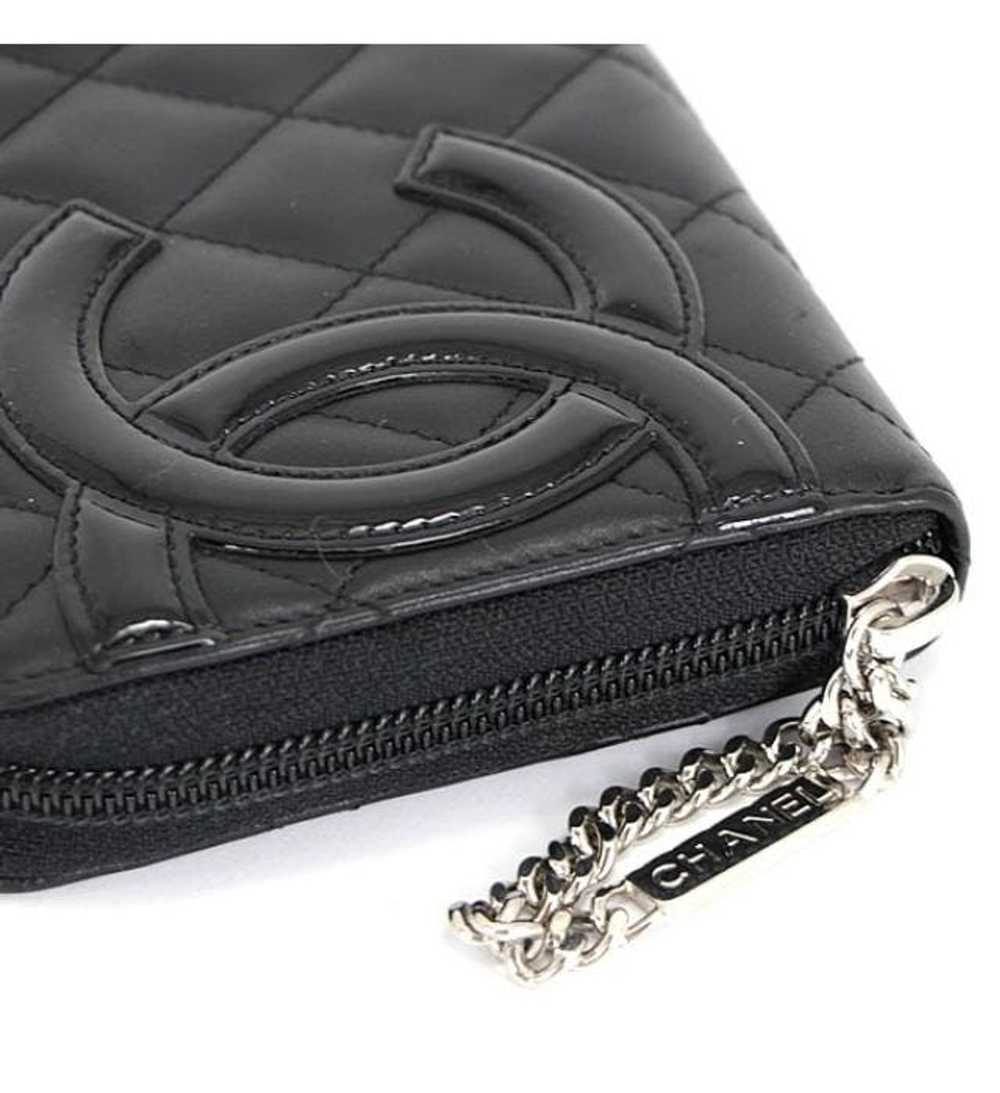 Chanel Chanel Cambon Round Fastener Long Wallet B… - image 3