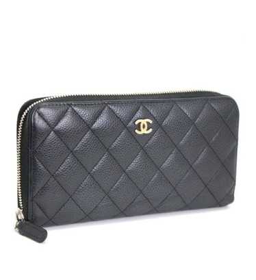 Chanel Chanel Matelasse Round Zipper Long Wallet C