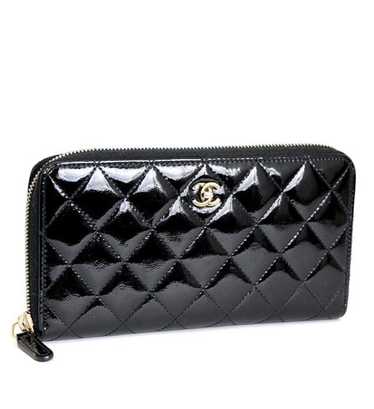 Chanel Chanel Matelasse Round Zipper Long Wallet P