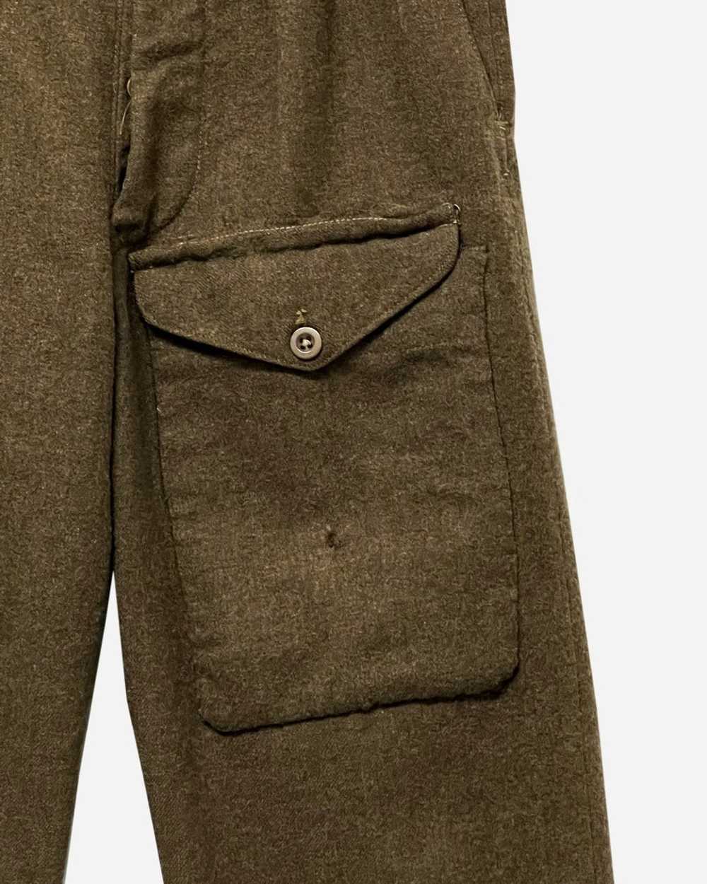 Military × Vintage vintage 1949 dress pants - image 3