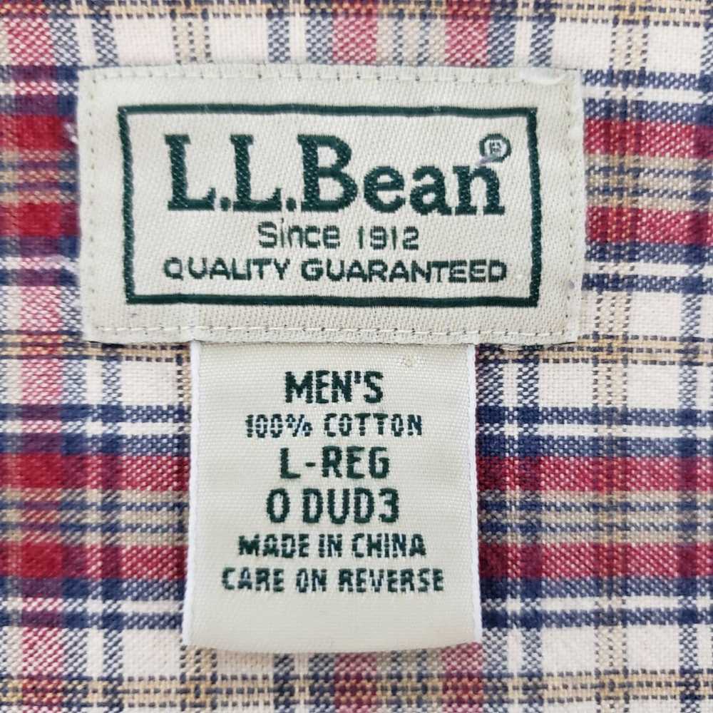 L.L. Bean LL BEAN Vintage Chambray Shirt Men L Pl… - image 10