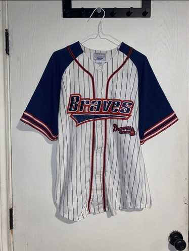 STARTER ATLANTA BRAVES MLB BASEBALL JERSEY SZ: L