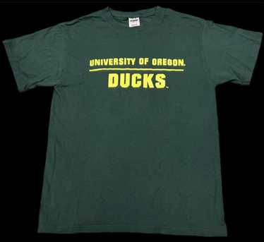 1974 Oregon Ducks Artwork: Unisex Varsity Color-⁠Block Hooded