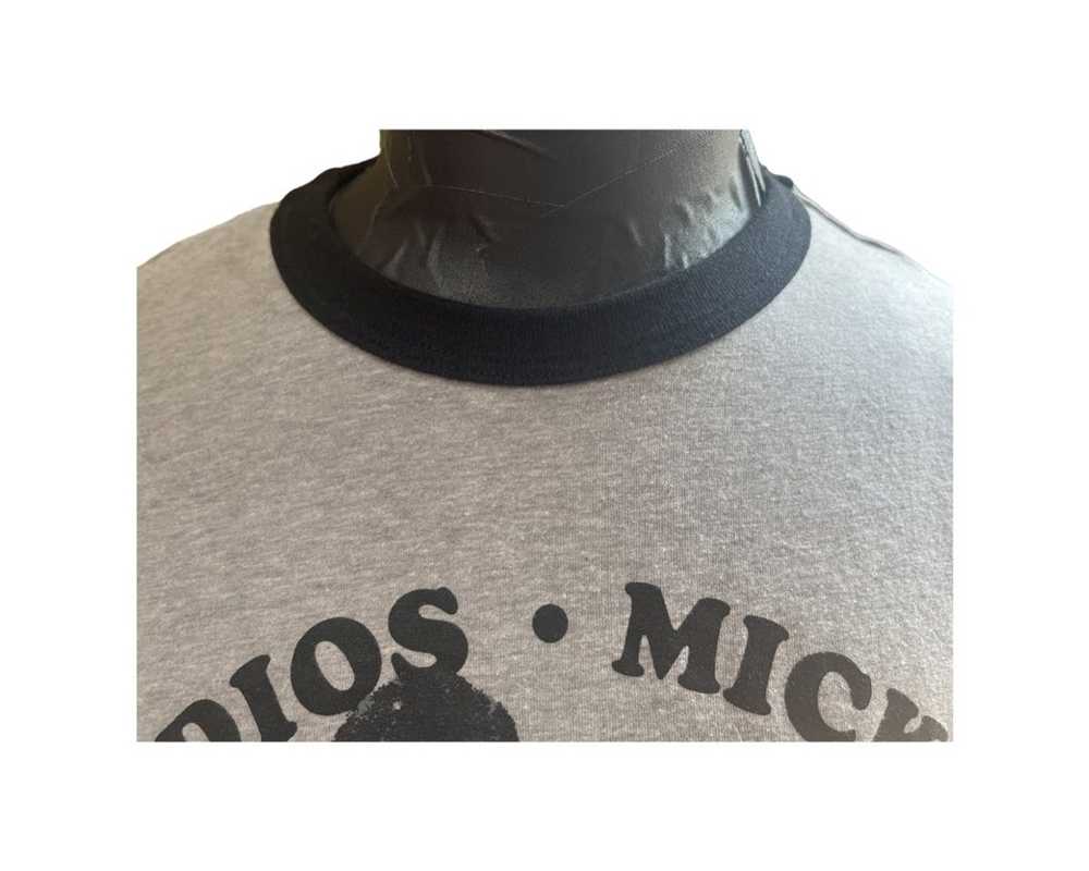 Disney Mickey Mouse ringer gray t-shirt - image 5