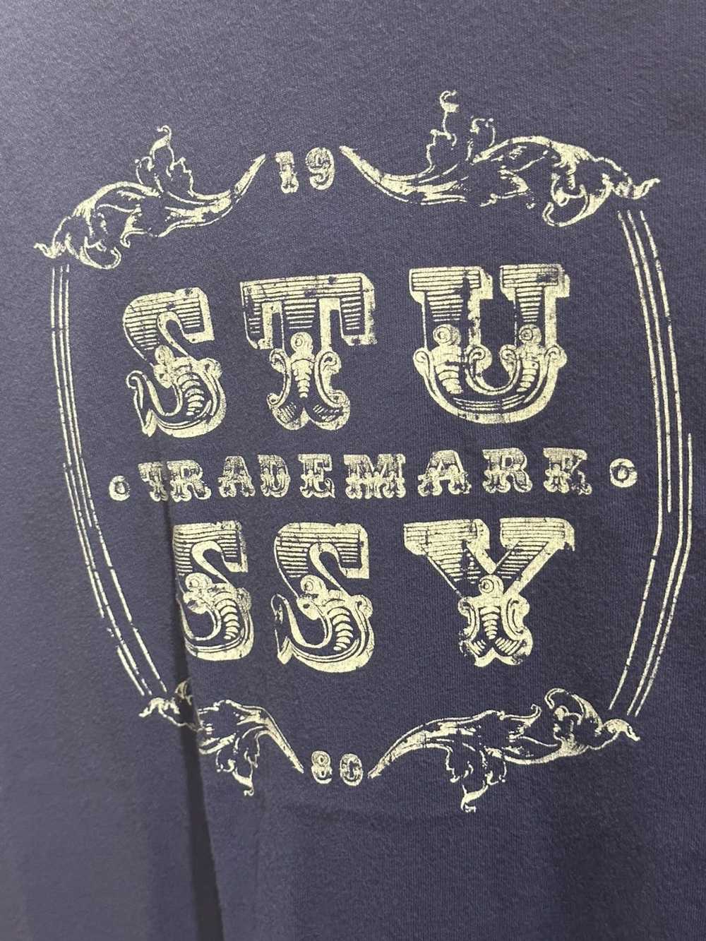 Stussy Stussy Trademark Tee Navy Medium - image 2