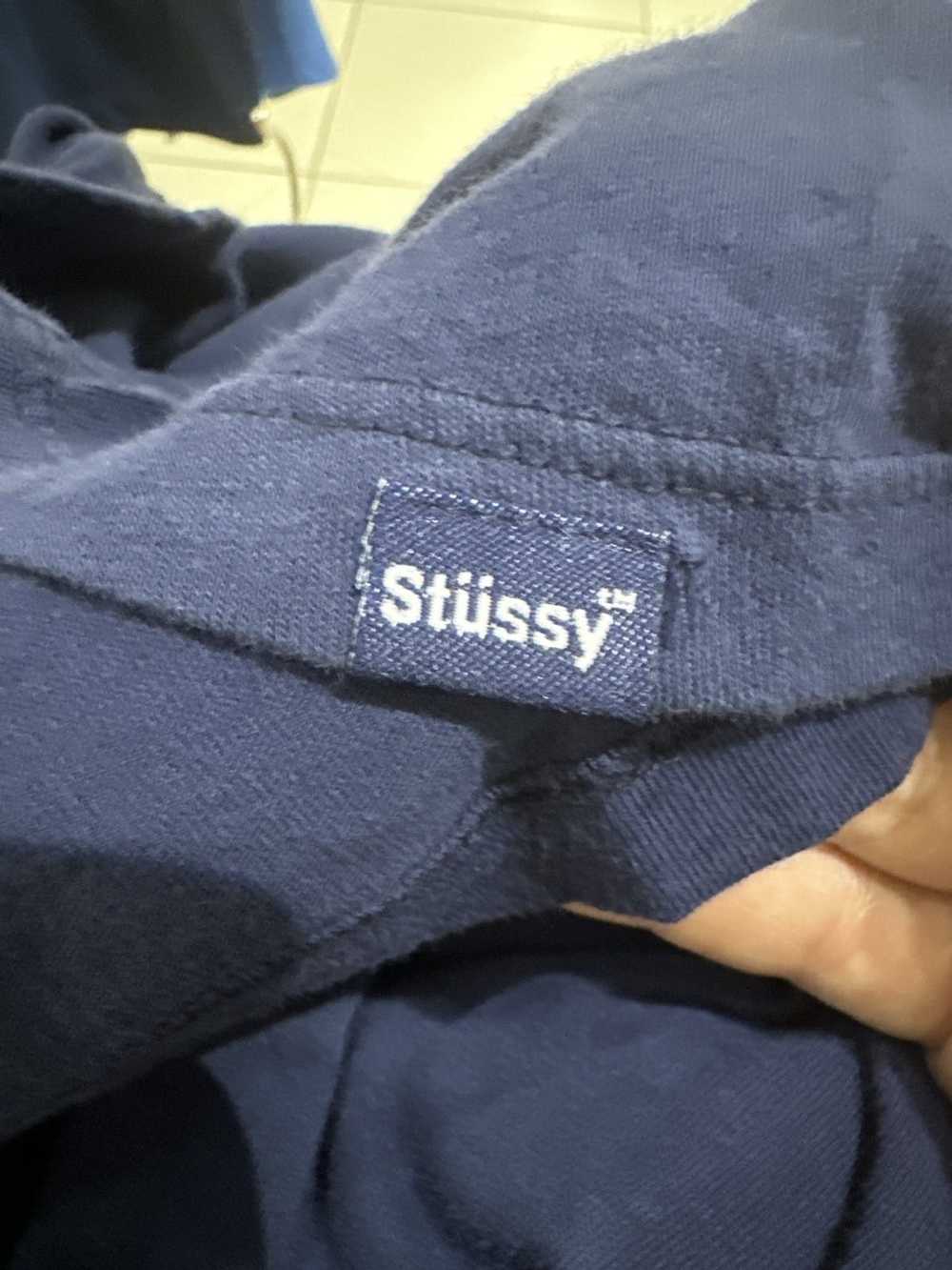 Stussy Stussy Trademark Tee Navy Medium - image 4