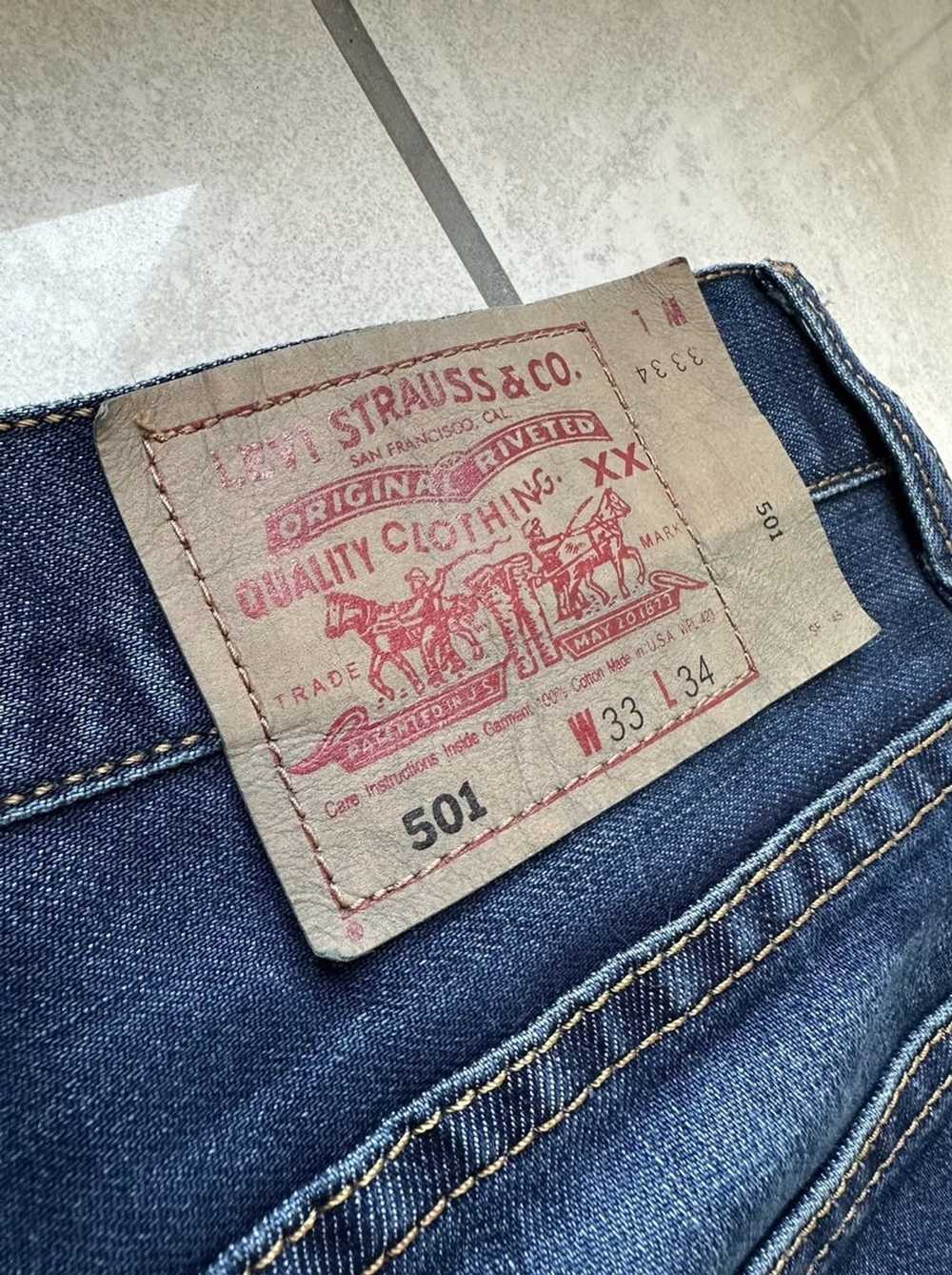 Levi's Vintage Levis 501 1996 USA Denim - image 3