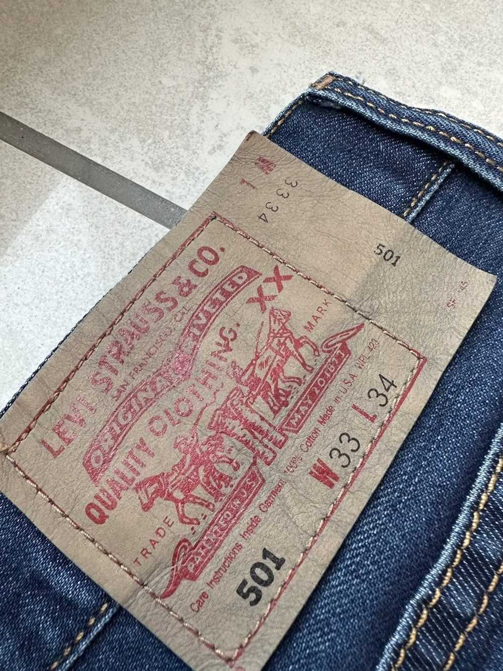 Levi's Vintage Levis 501 1996 USA Denim - image 4