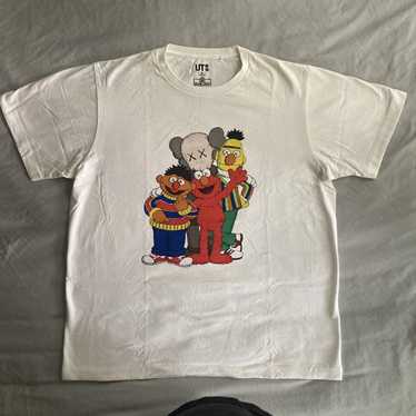 Kaws × Uniqlo Kaws uniqlo Sesame Street group tee… - image 1