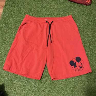 Iceberg Iceberg Mickey Mouse Shorts 2XL XXL Red Di