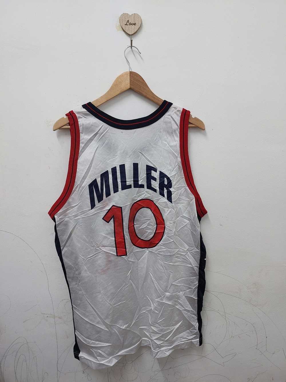 Champion × Jersey × NBA Vintage Reggie Miller USA… - image 3