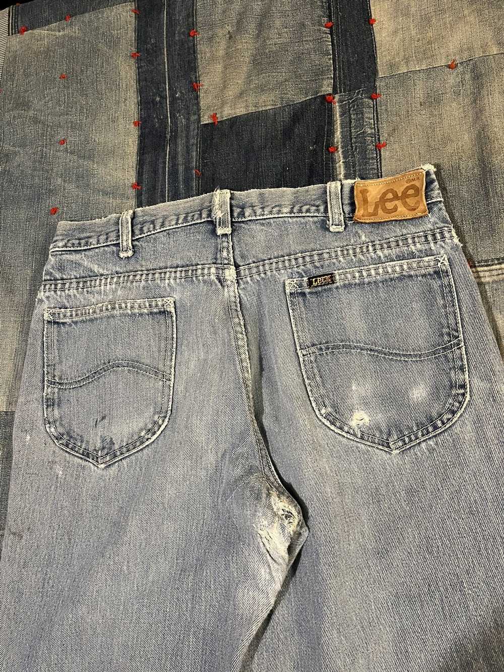 Lee × Made In Usa × Vintage Vintage 1970’s Lee fa… - image 7