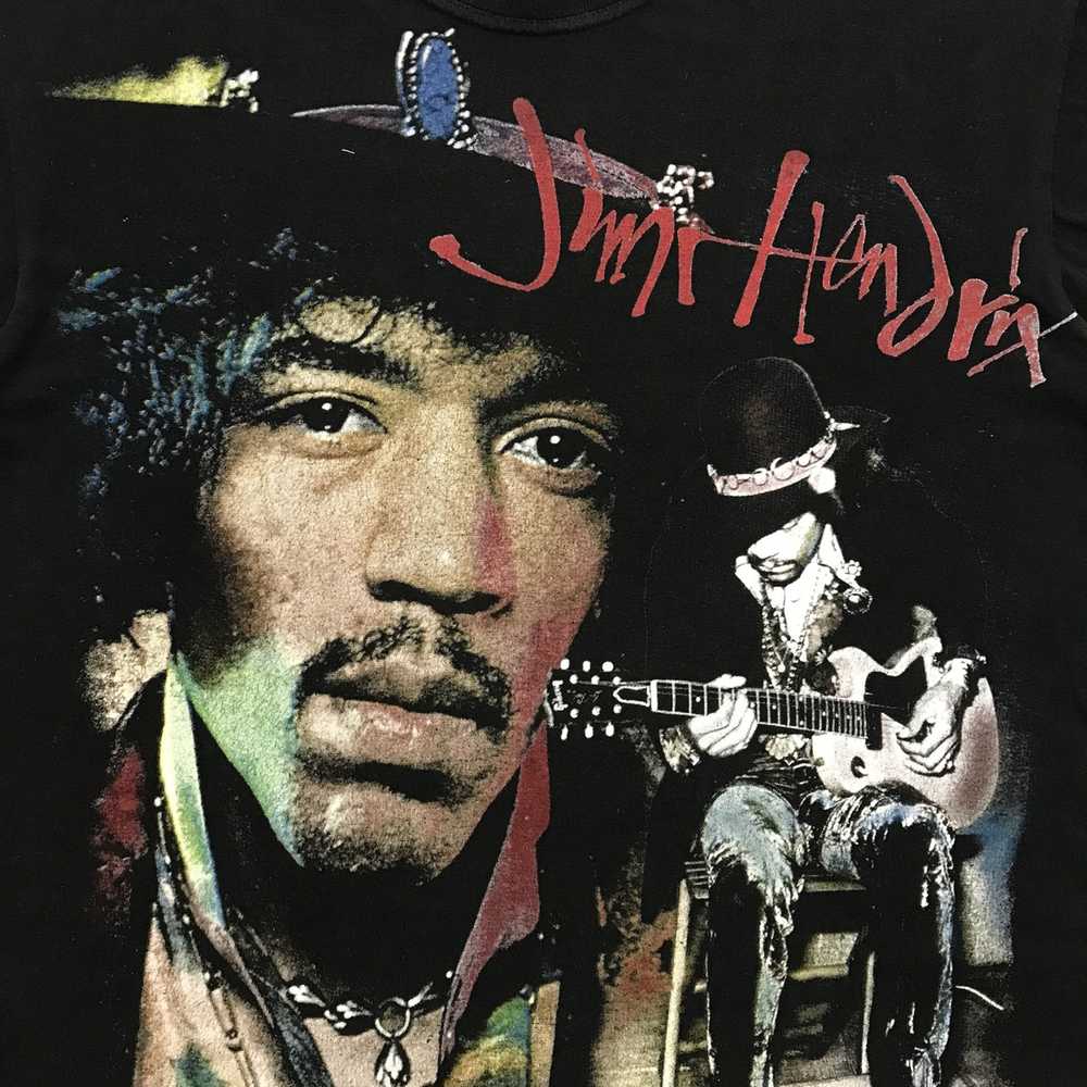 Band Tees × Jimi Hendrix × Vintage JIMI HENDRIX V… - image 4