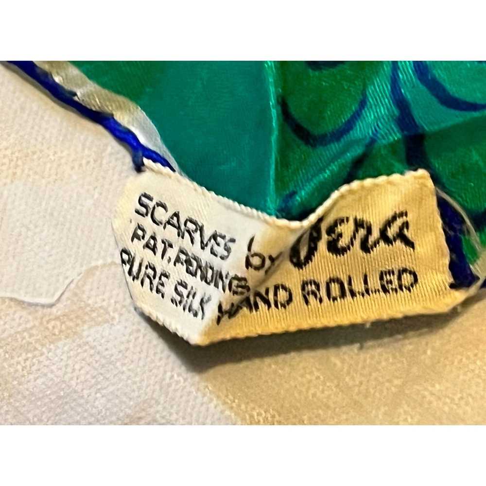 Other Vintage VERA Neumann Handrolled Silk Scarf … - image 4