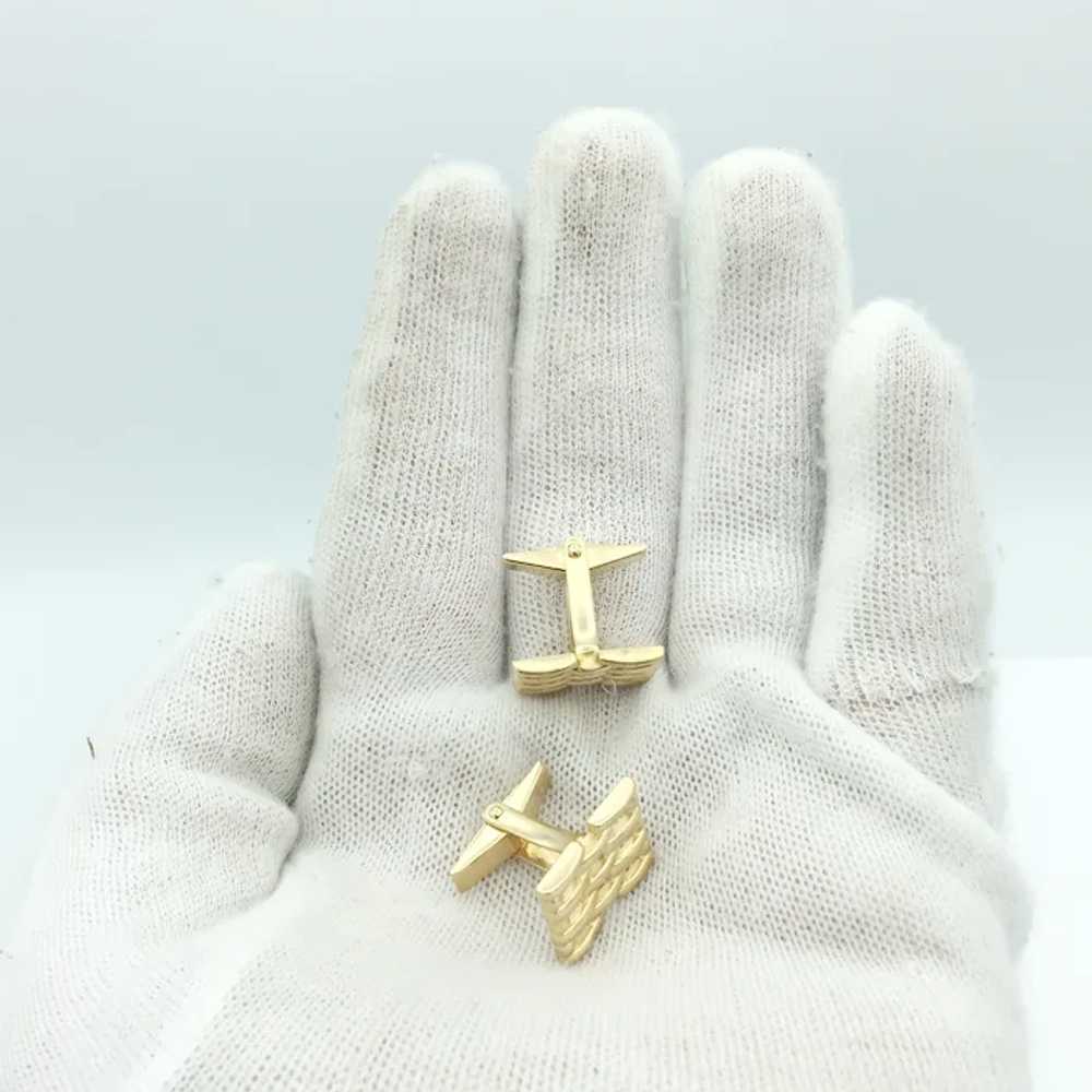 14K Cufflinks - image 3