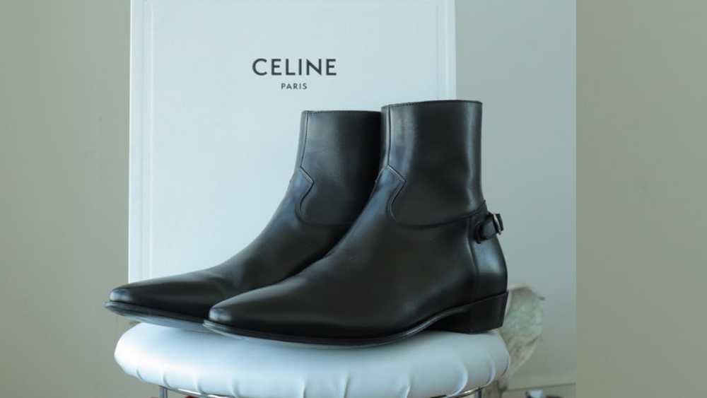 Celine jacno black leather - Gem