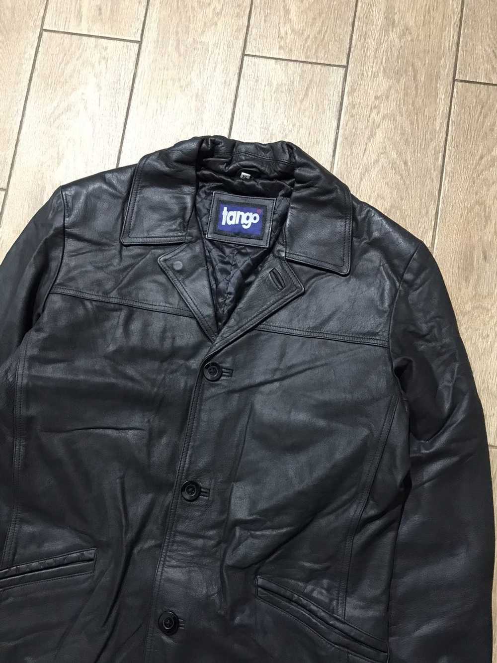 Genuine Leather × Leather × Leather Jacket TANGO … - image 3