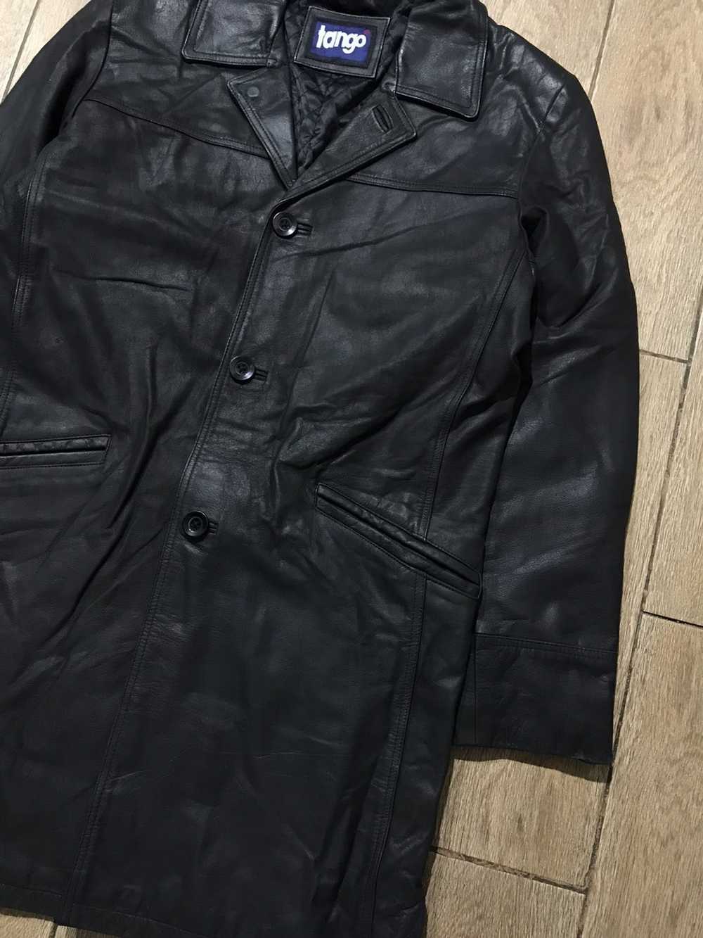 Genuine Leather × Leather × Leather Jacket TANGO … - image 4