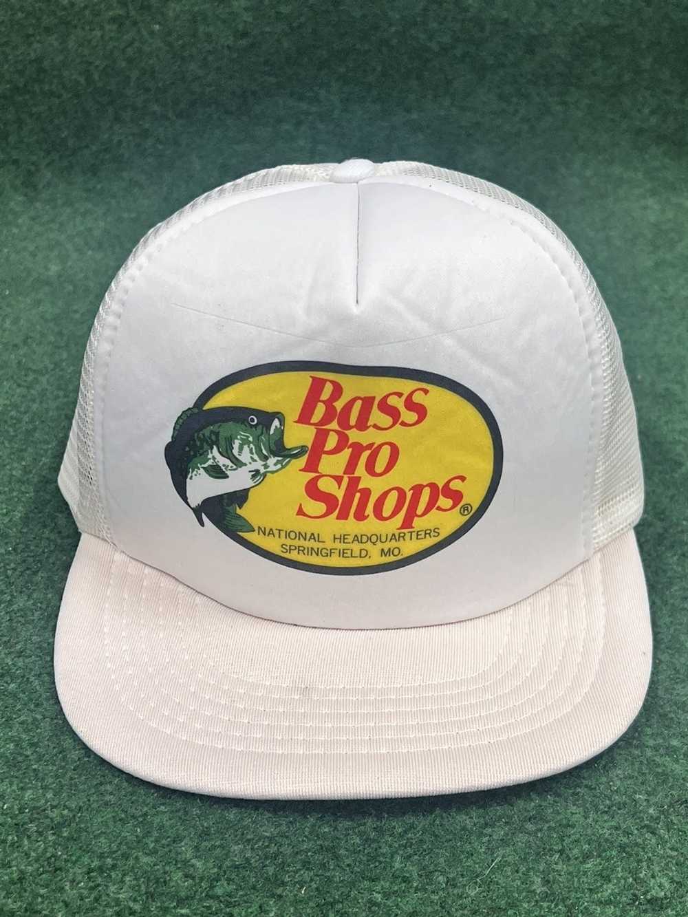 Bass Pro Shops × Trucker Hat × Vintage 90s Bass P… - image 1