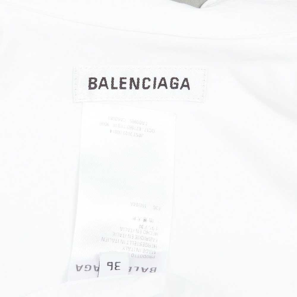 Balenciaga BALENCIAGA 2022 white BB logo desconst… - image 9