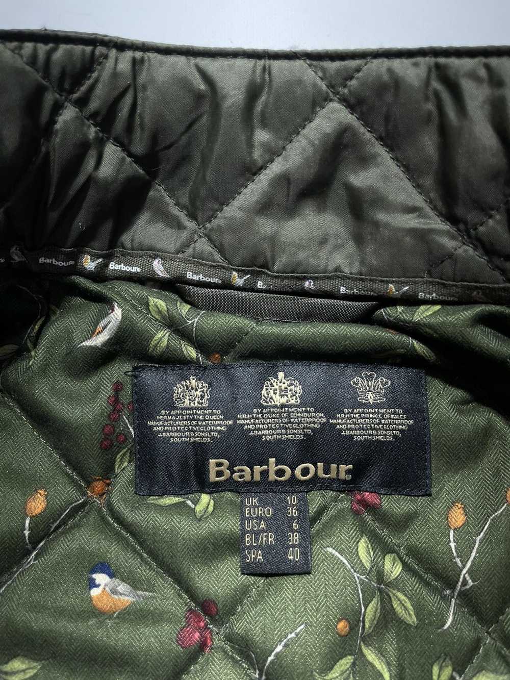 Barbour × Waxed Barbour Ladies Waxed Cotton Jacket - image 10