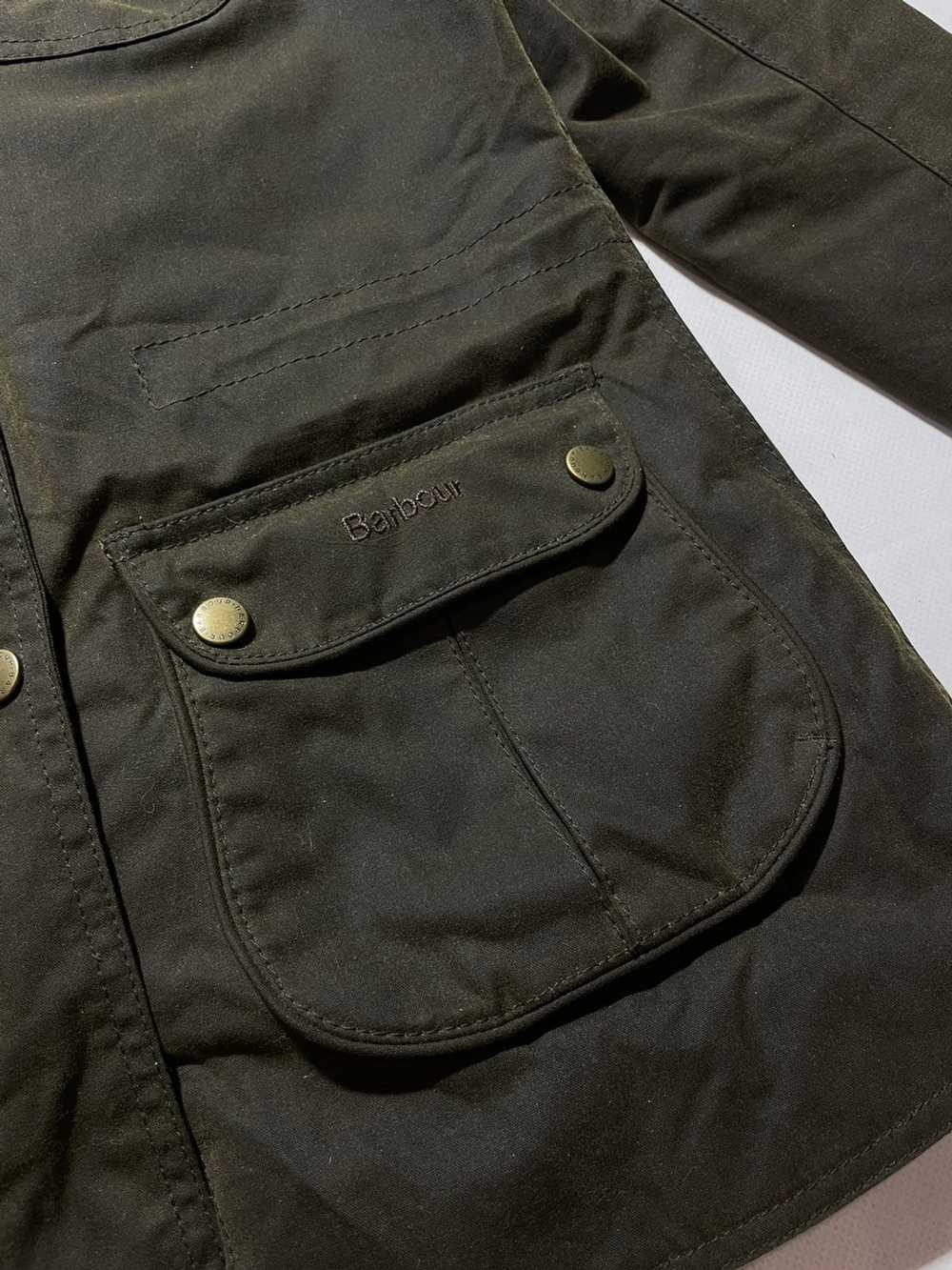 Barbour × Waxed Barbour Ladies Waxed Cotton Jacket - image 5