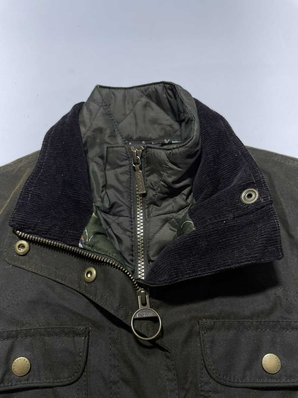 Barbour × Waxed Barbour Ladies Waxed Cotton Jacket - image 6