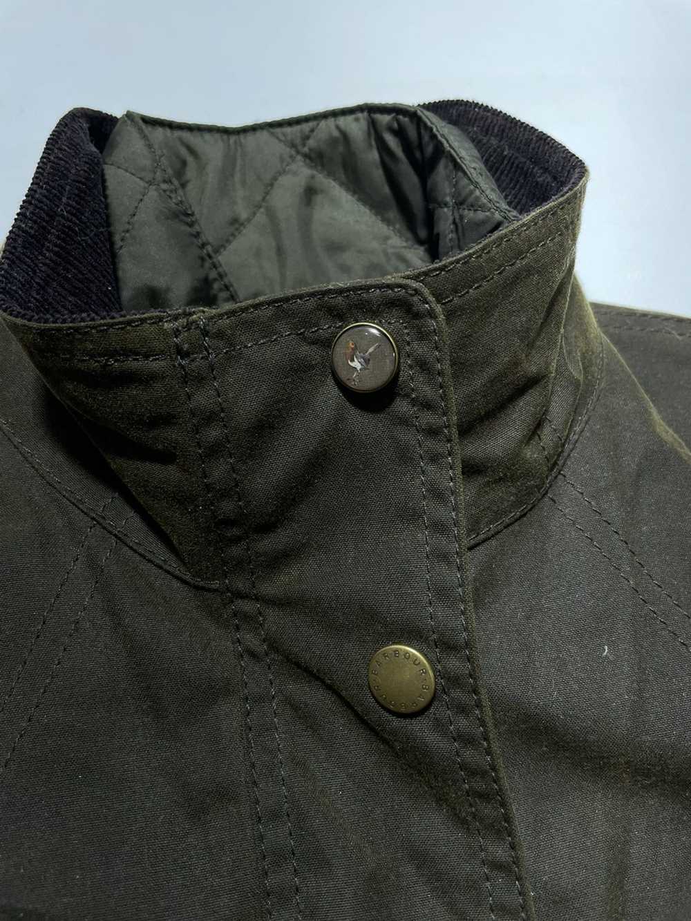 Barbour × Waxed Barbour Ladies Waxed Cotton Jacket - image 9