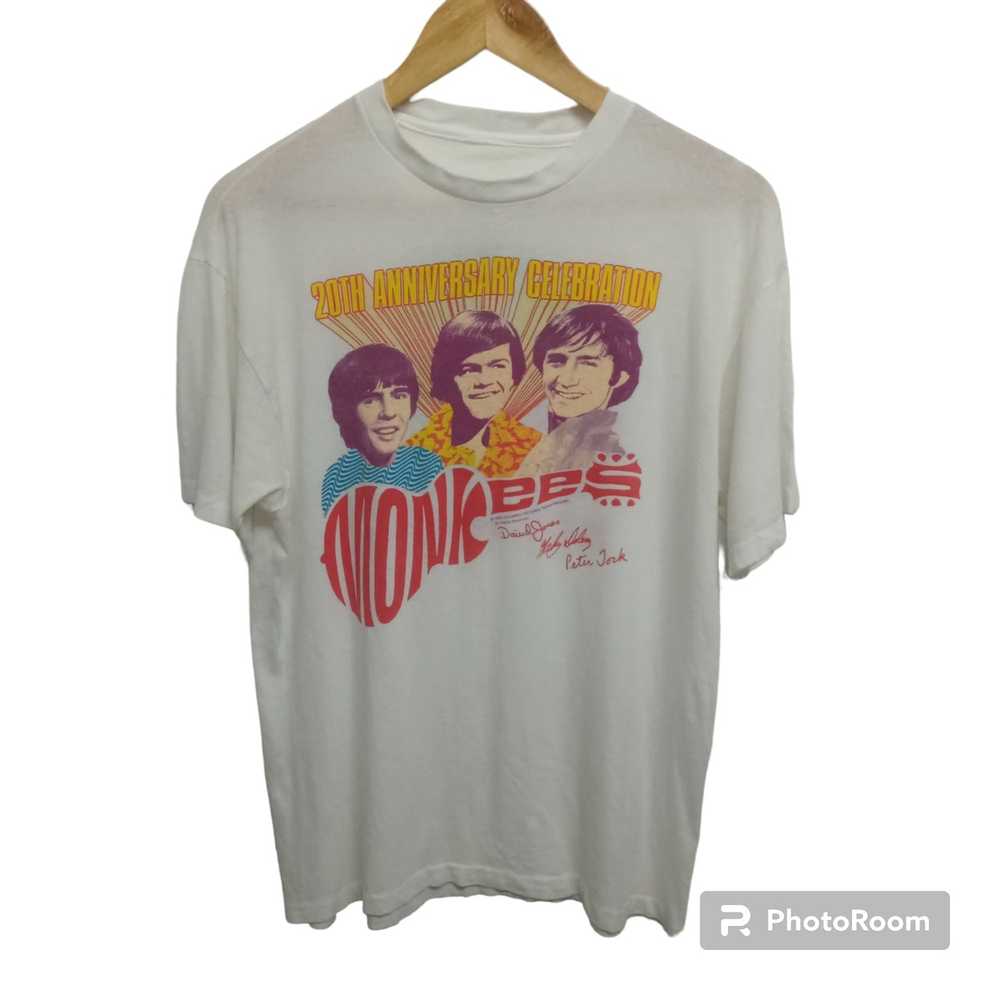 Band Tees × Vintage Vintage 86’ The Monkees t-shi… - image 1