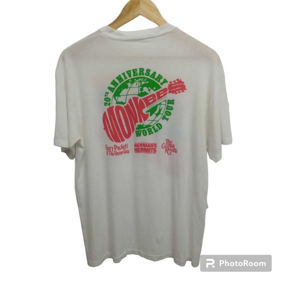 Band Tees × Vintage Vintage 86’ The Monkees t-shi… - image 2