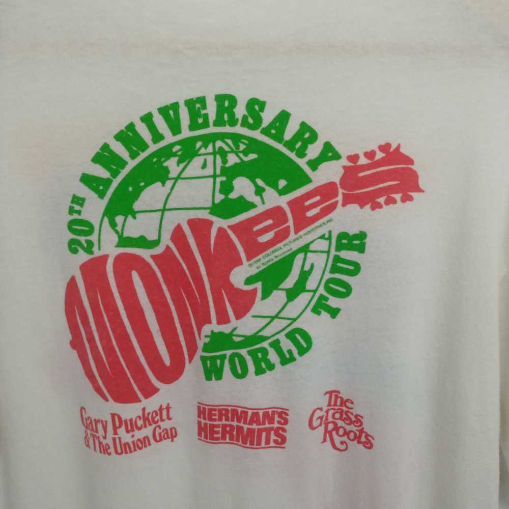 Band Tees × Vintage Vintage 86’ The Monkees t-shi… - image 5