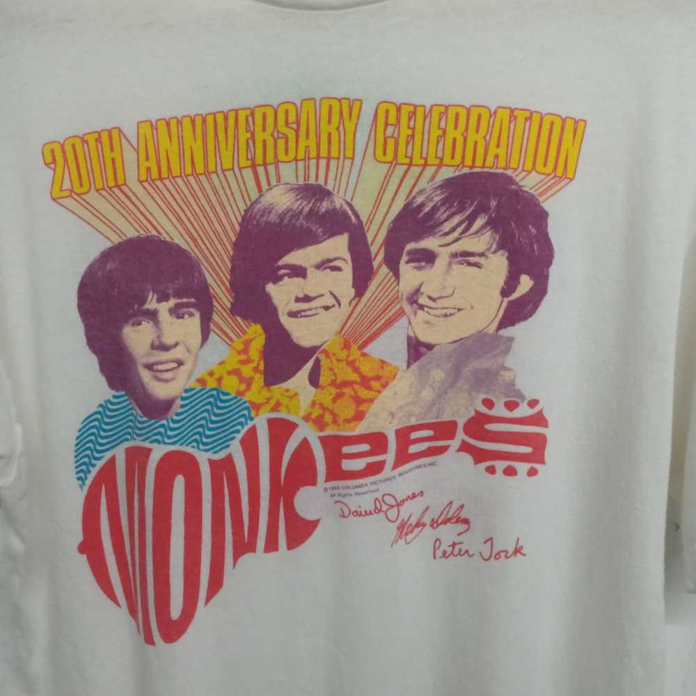 Band Tees × Vintage Vintage 86’ The Monkees t-shi… - image 7