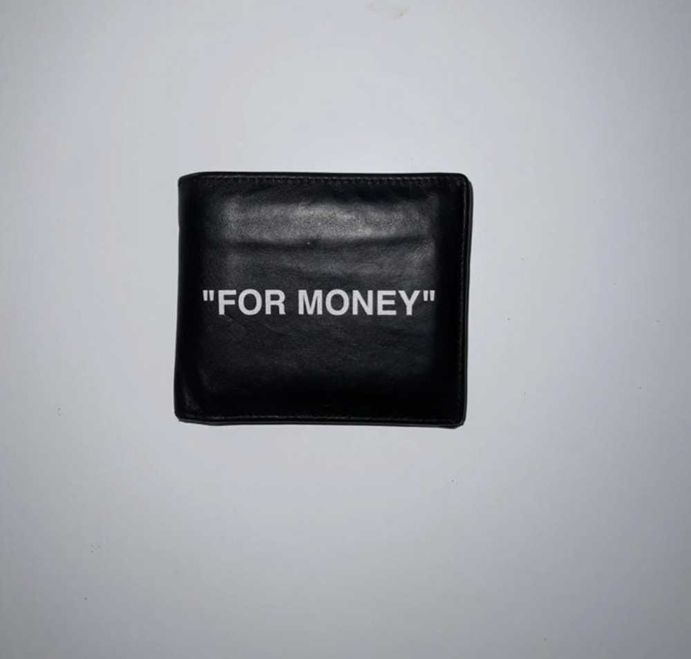 Off-White Off-white “FOR MONEY” wallet - image 1