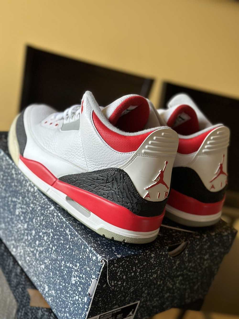 Jordan Brand Nike Air Jordan 3 Retro Fire Red 136… - image 7