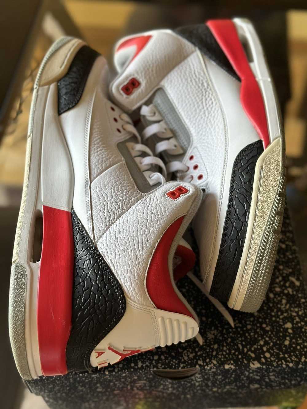 Jordan Brand Nike Air Jordan 3 Retro Fire Red 136… - image 9