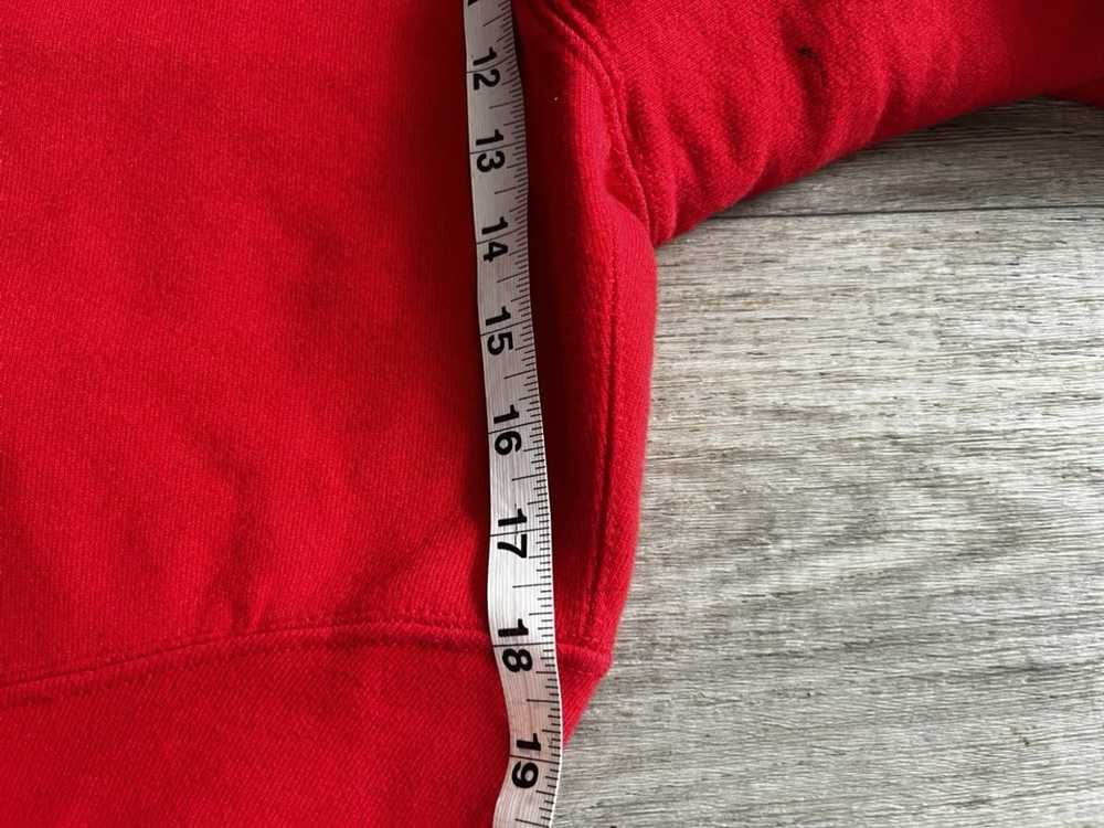 Champion Champion Red Letterman Style Hoodie - image 8